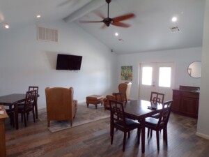 USA RV Resorts Lake Cove community room Jackies rv Kemah Gordy Green Caye